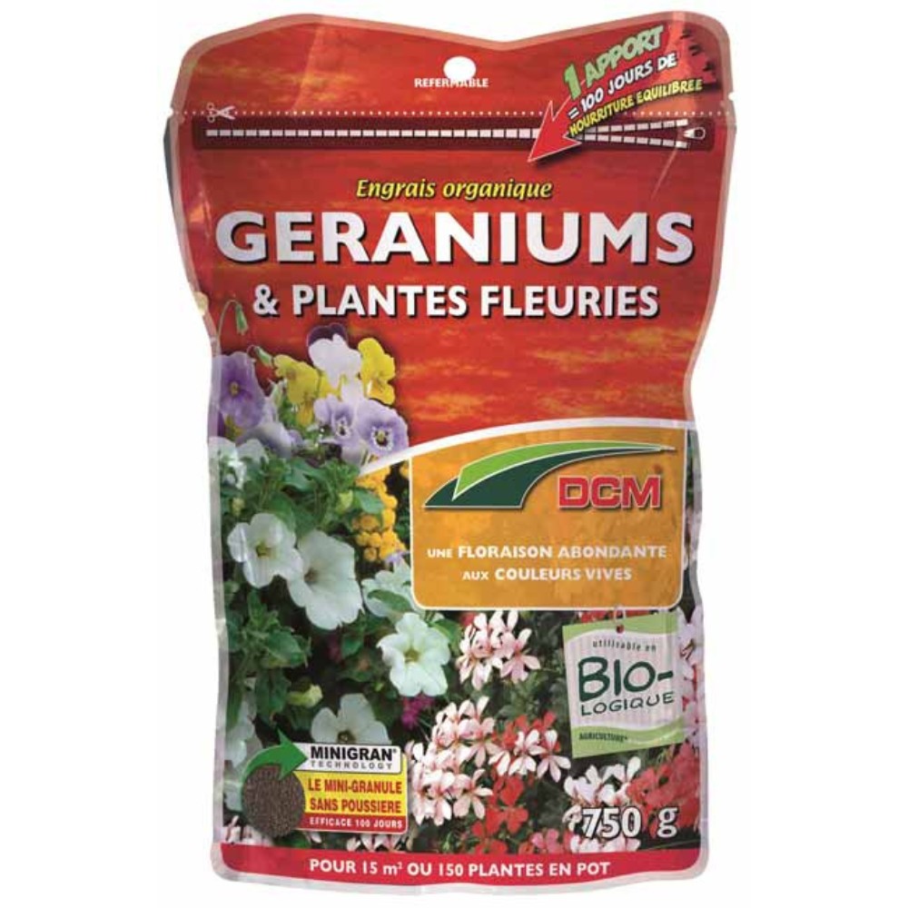 ENGRAIS GERANIUMS 0.75 KG